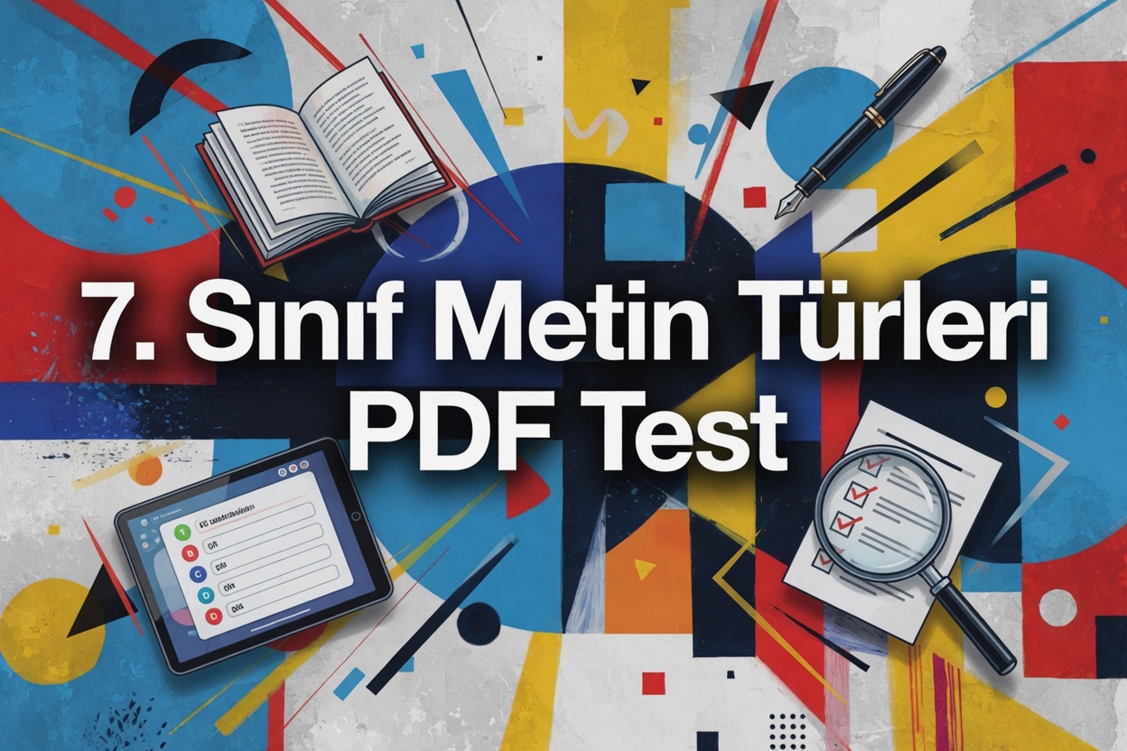 7. Sinif Metin Turleri PDF Test