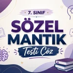 7. Sinif Sozel Mantik 1