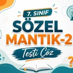 7. Sinif Sozel Mantik 2