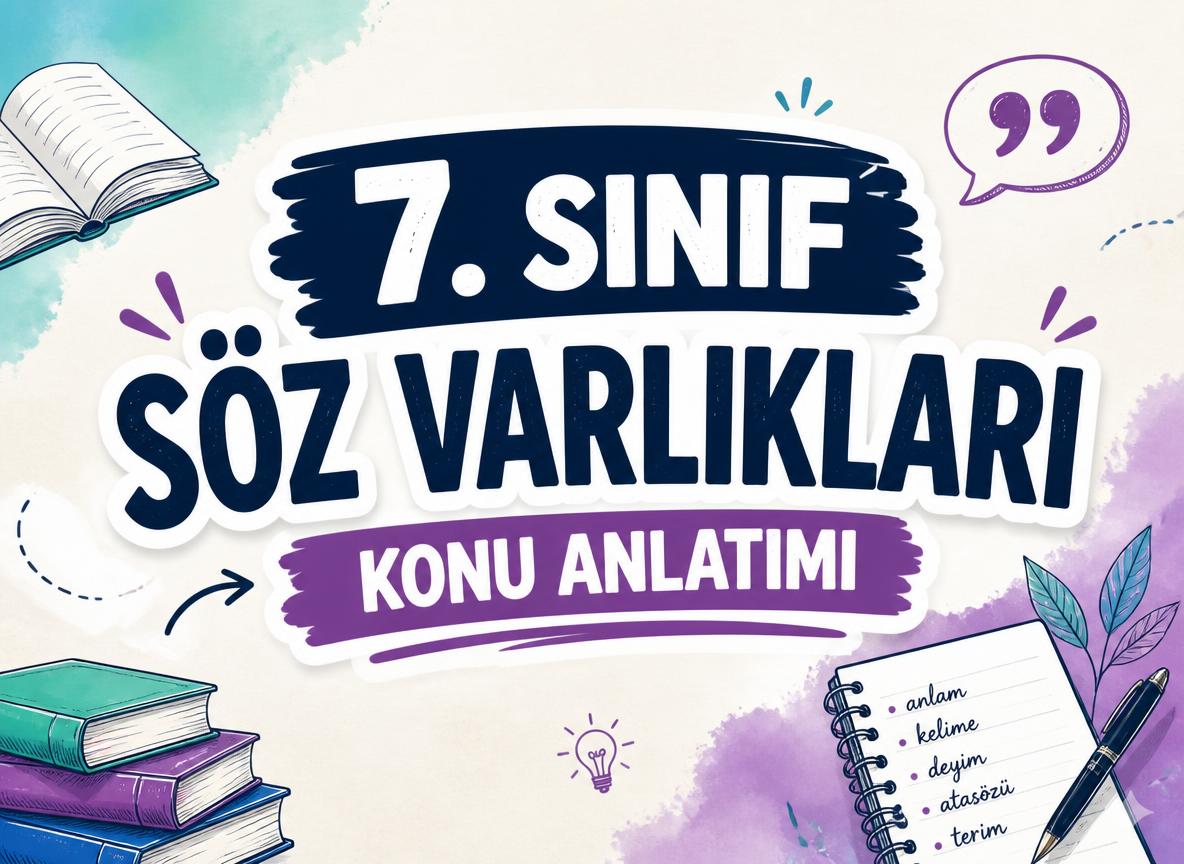 -7. Sinif Soz Varliklari Konu Anlatimi