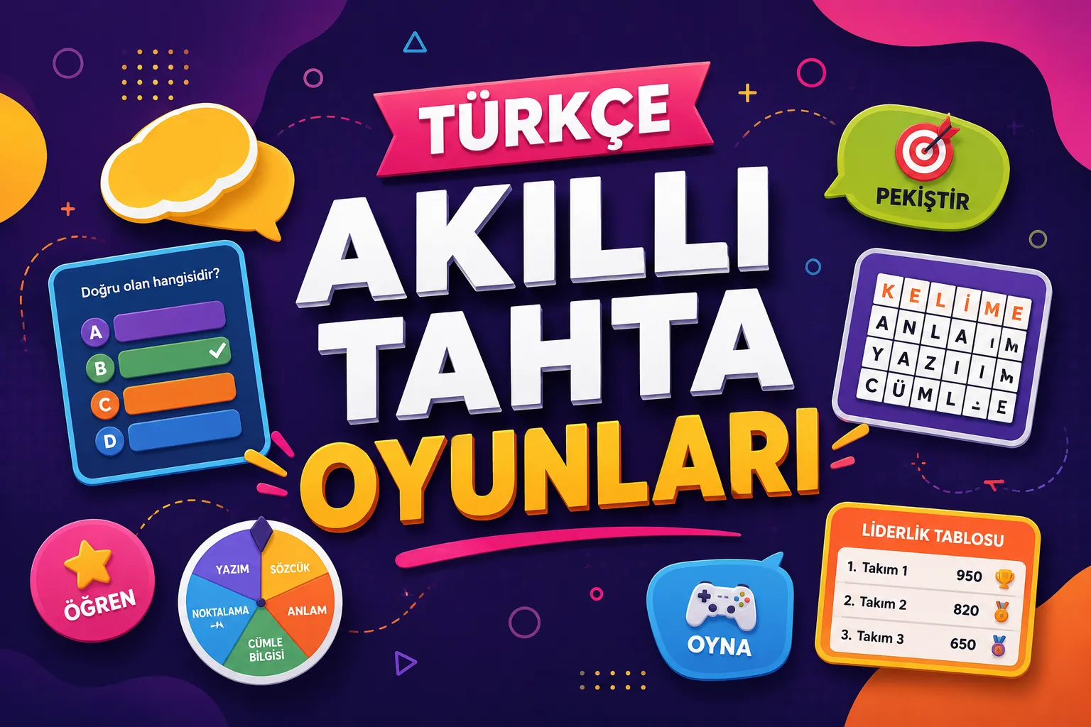 Turkce Akilli Tahta Oyunlari