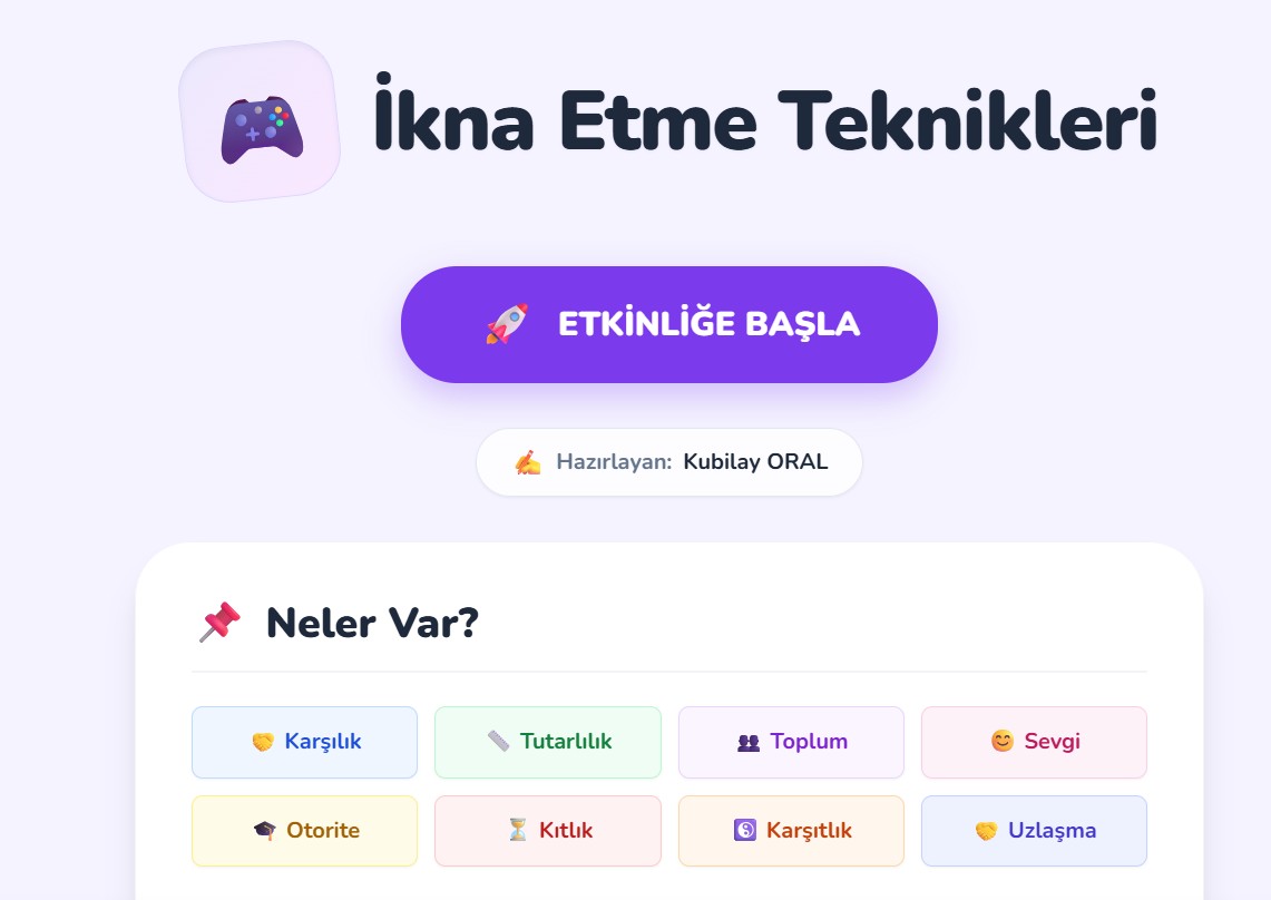 Ikna Etme Teknikleri