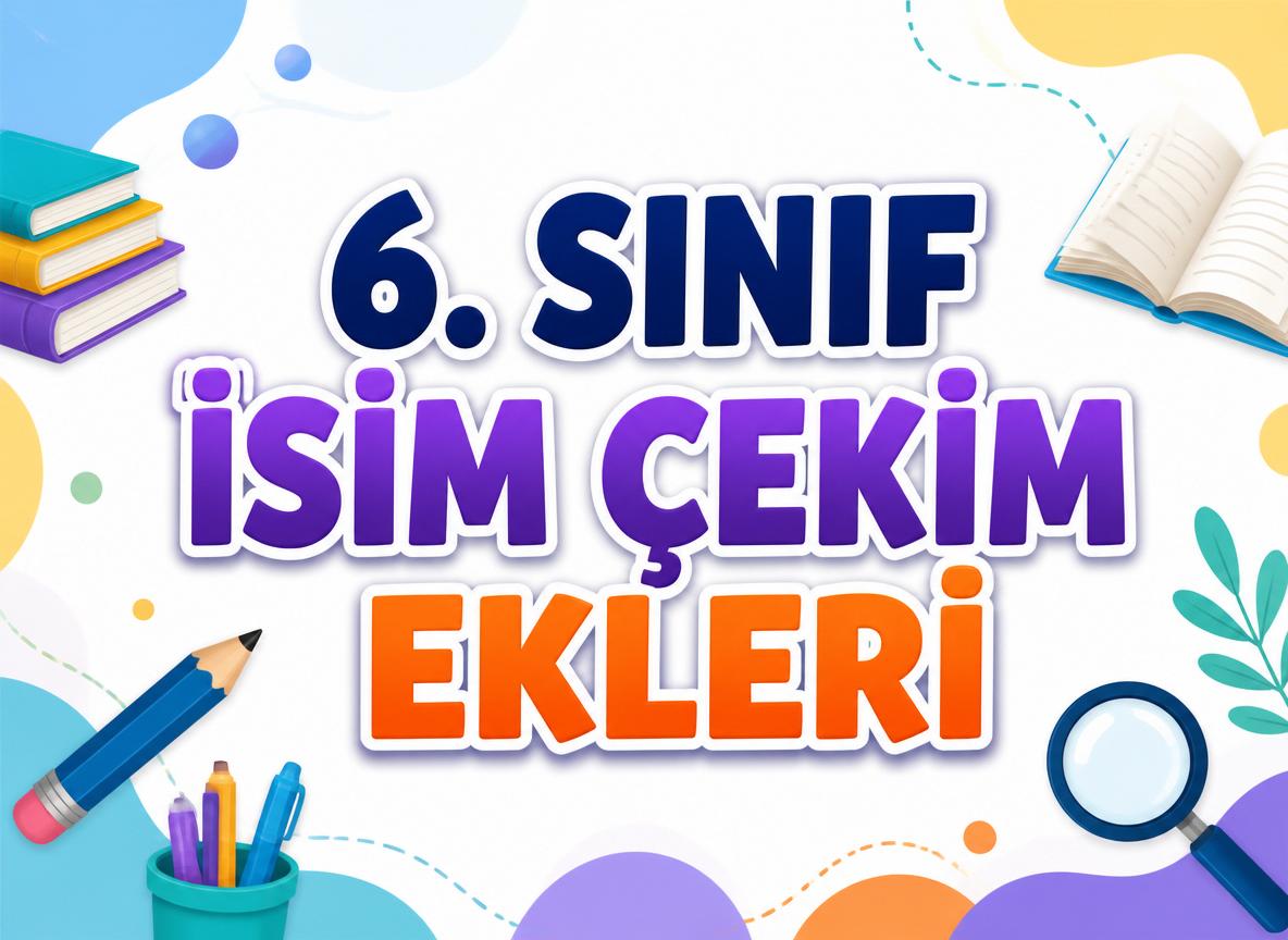 -6. Sinif Isim Cekim Ekleri Konu Anlatimi