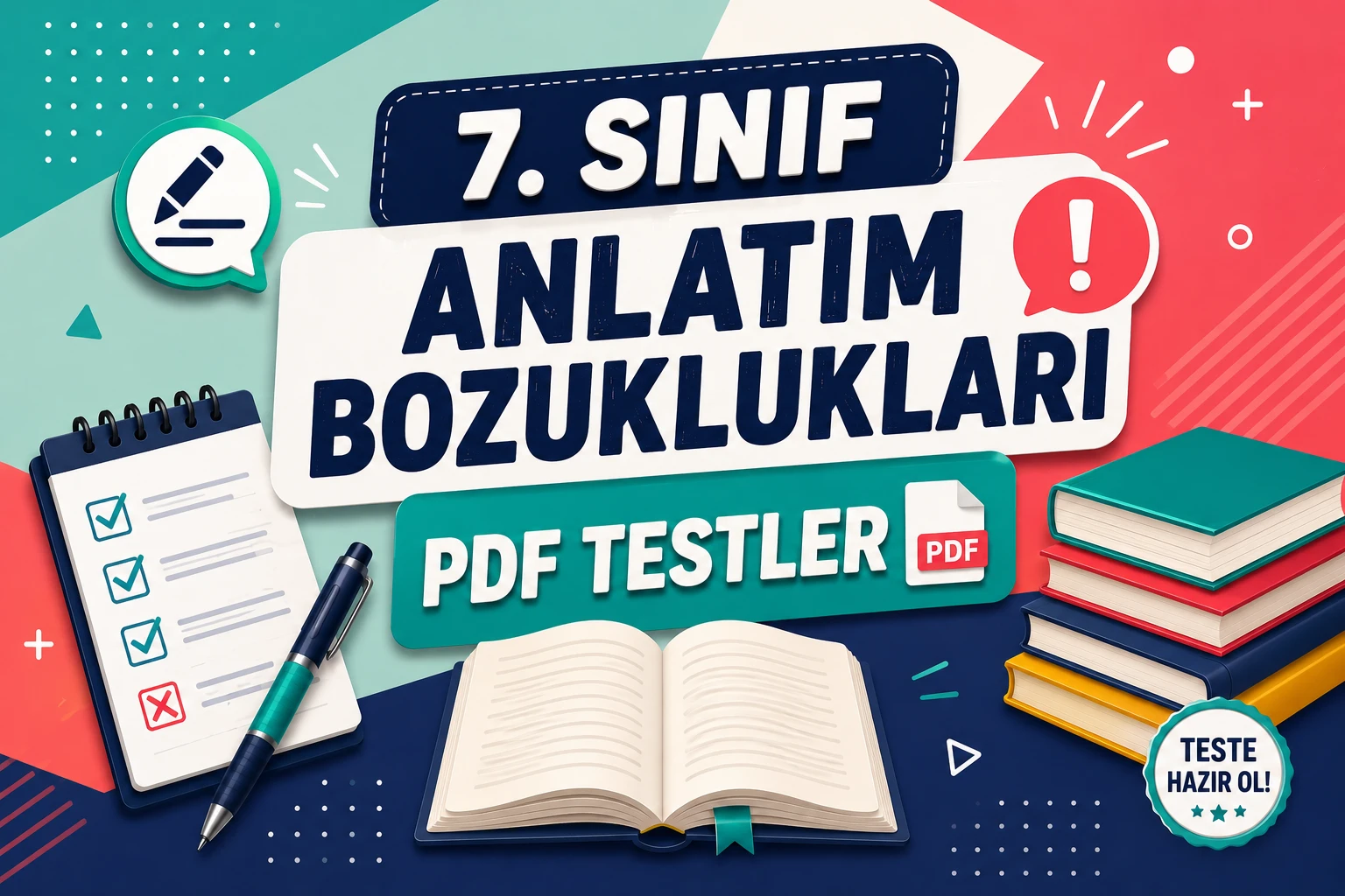 -7. Sinif Anlatim Bozukluklari PDF Test