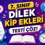-7. Sinif Dilek Kip Ekleri Testi Coz