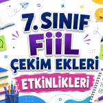 -7. Sinif Fiil Cekim Ekleri Etkinlikleri
