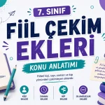 -7. Sinif Fiil Cekim Ekleri Konu Anlatimi