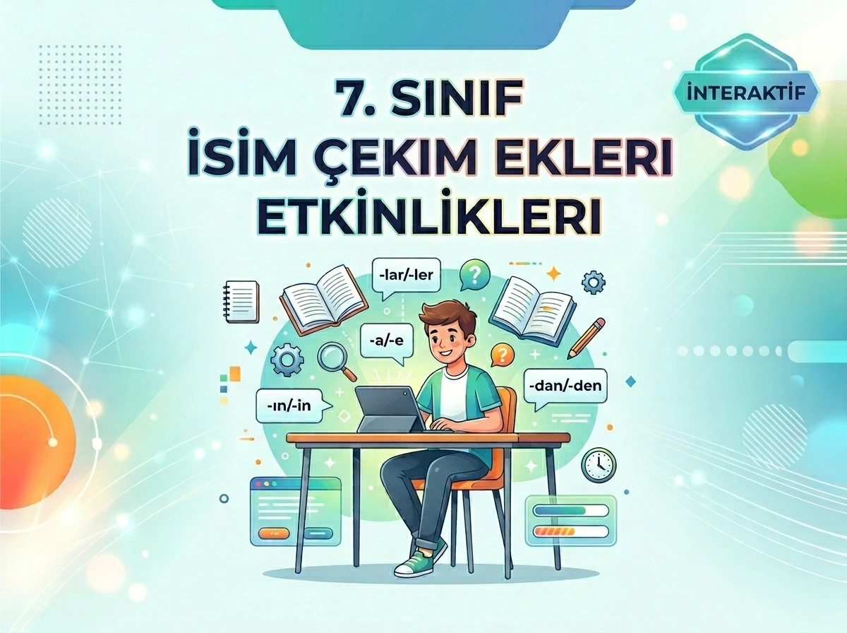 -7. Sinif Isim Cekim Ekleri Etkinlikleri