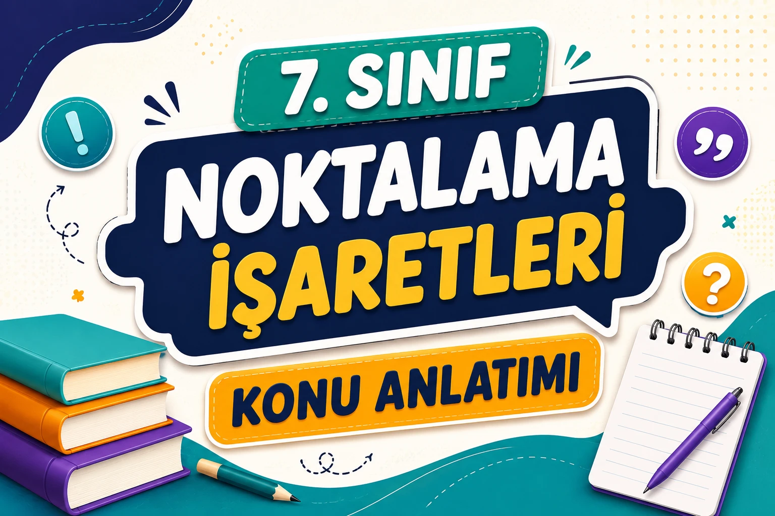 -7. Sinif Noktalama Isaretleri Konu Anlatimi