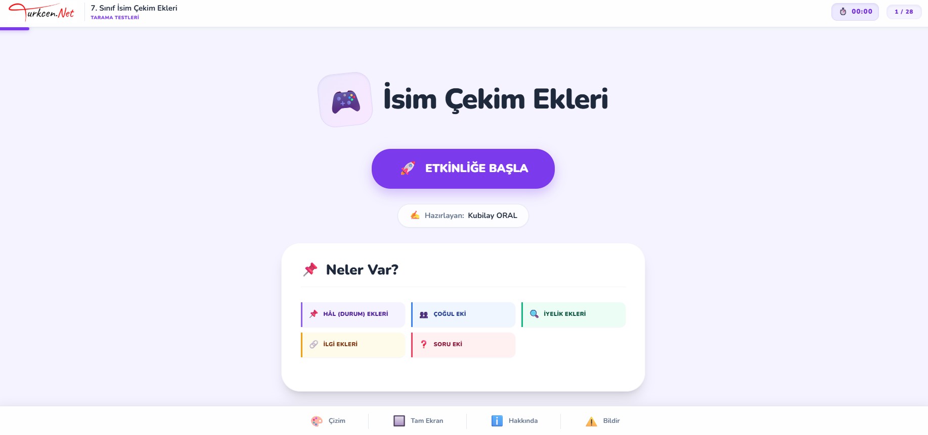 -isim cekim ekleri 1