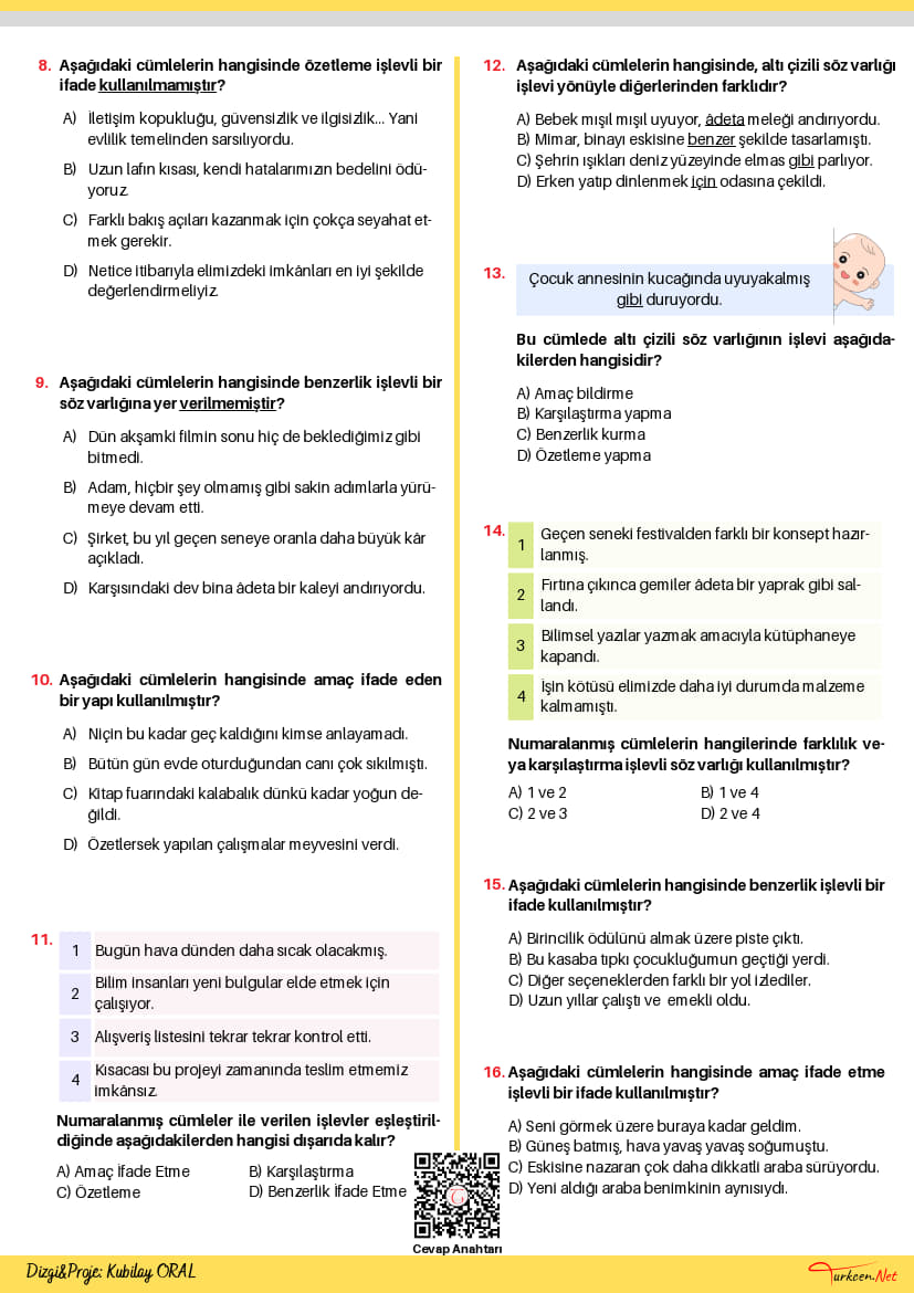 5. Sınıf Geçiş ve Bağlantı İfadeleri Testi-2 (Turkcen Serisi)_2 5. Sınıf Geçiş ve Bağlantı İfadeleri Testi-2 (Turkcen Serisi)_2