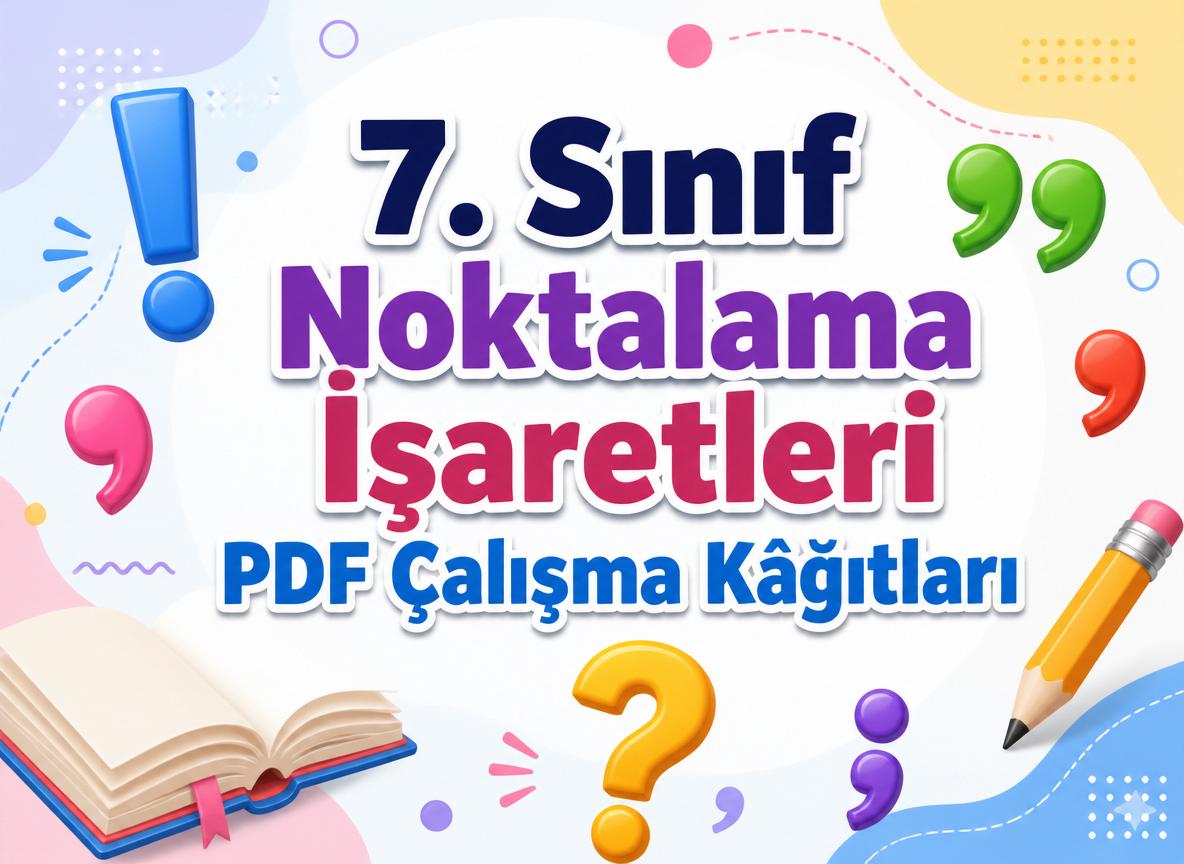 -7. Sinif Noktalama Isaretleri Calisma Kagitlari