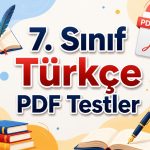 -7. Sinif Turkce Test PDF