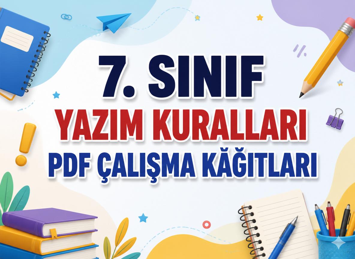 -7. Sinif Yazim Kurallari Calisma Kagitlari