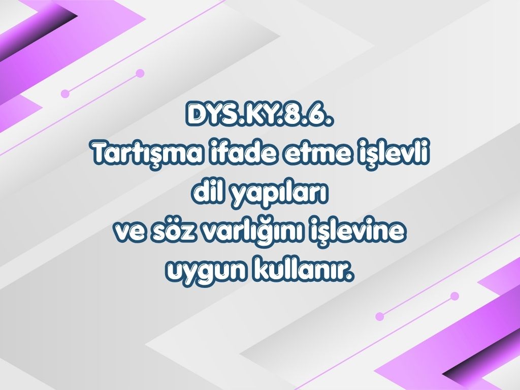 -8. Sinif TYMM 11
