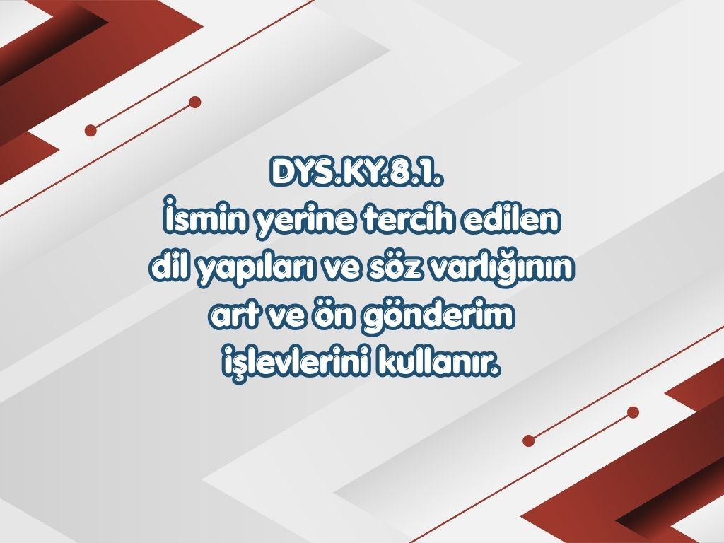 -8. Sinif TYMM 3