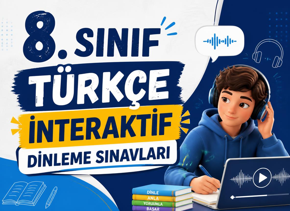 -8. Sinif Turkce Interaktif Dinleme Sinavlari
