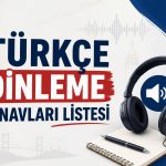 -Turkce Dinleme Sinavlari Listesi 2