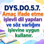 -amac ifade etme