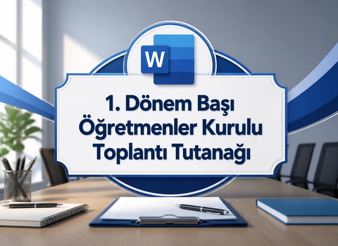 -1. Donem Basi Ogretmenler Kurulu Toplanti Tutanagi