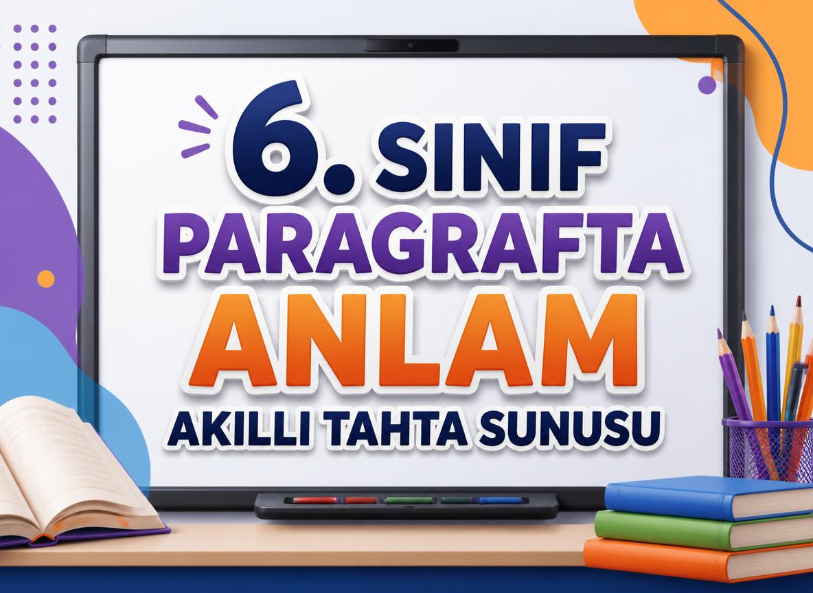 6. Sınıf Paragrafta Anlam Akıllı Tahta Sunusu -6. Sinif Paragrafta Anlam Akilli Tahta Sunusu