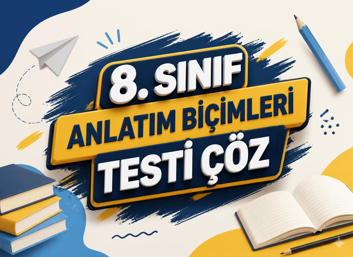 -8. Sinif Anlatim Bicimleri Testi Coz