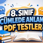 -8. Sinif Cumlede Anlam PDF Test