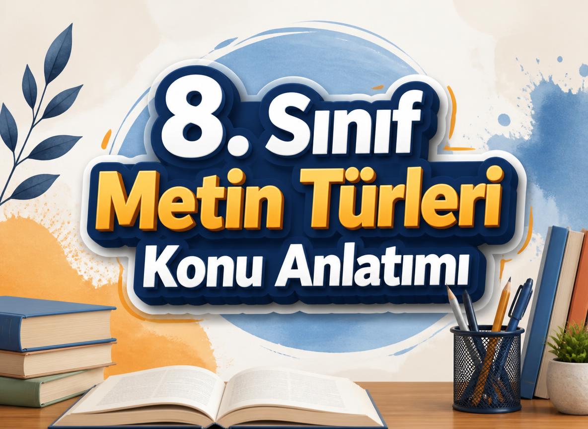 -8. Sinif Metin Turleri Konu Anlatimi