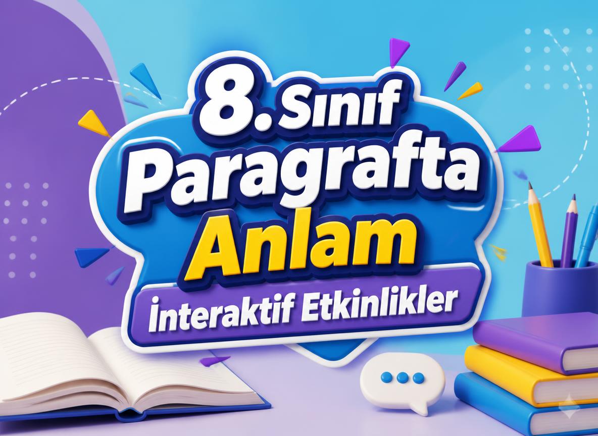 8. Sınıf Paragrafta Anlam Etkinlikleri -8. Sinif Paragrafta Anlam Etkinlikleri