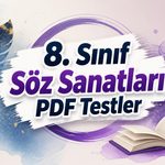 -8. Sinif Soz Sanatlari PDF Test