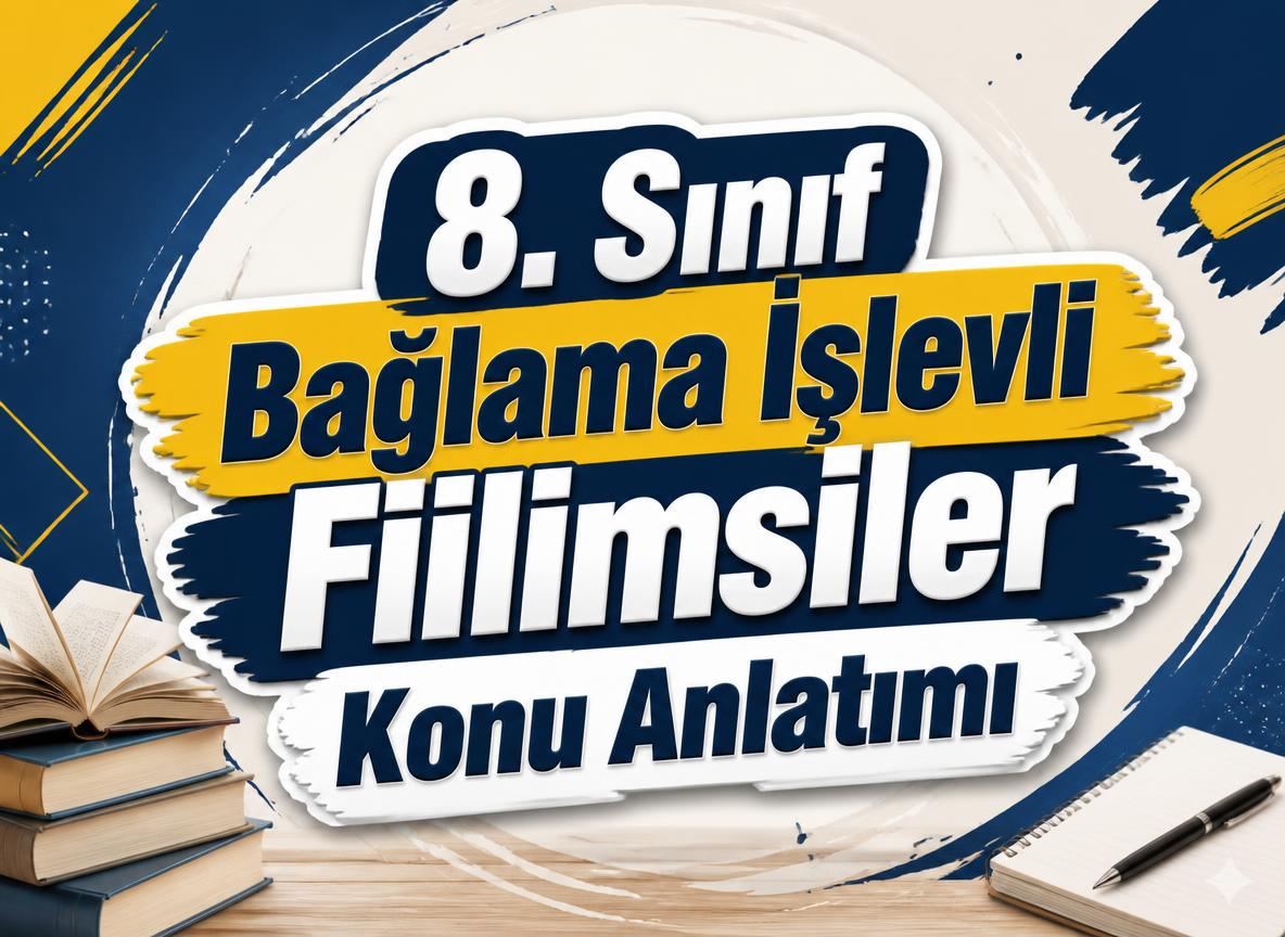 8. Sınıf Bağlama İşlevli Fiilimsiler Konu Anlatımı -8. Sinif Baglama Islevli Fiilimsiler Konu Anlatimi