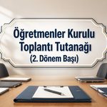 -Ogretmenler Kurulu Toplanti Tutanagi 2. Donem Basi