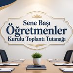 -Sene Basi Ogretmenler Kurulu Toplanti Tutanagi