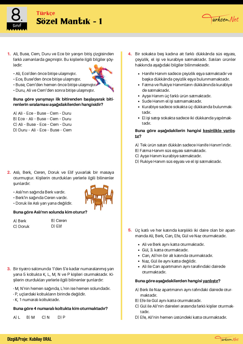8. Sınıf 2_1 8. Sınıf 2_1